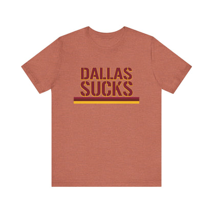 Cowboyz Suck! (for DC fans) - Unisex Jersey Short Sleeve Tee