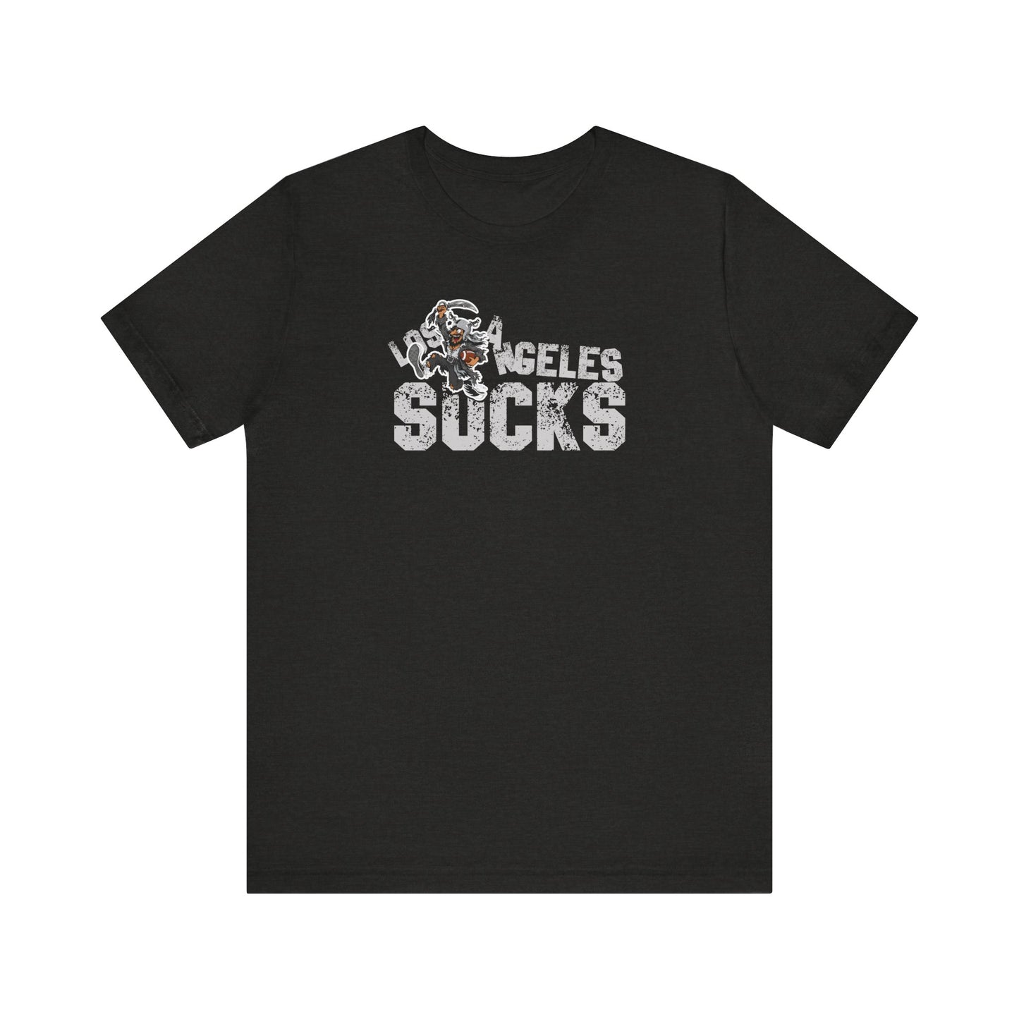 L.A. sux (for Las Vegas fans) - Unisex Jersey Short Sleeve Tee