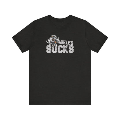 L.A. sux (for Las Vegas fans) - Unisex Jersey Short Sleeve Tee