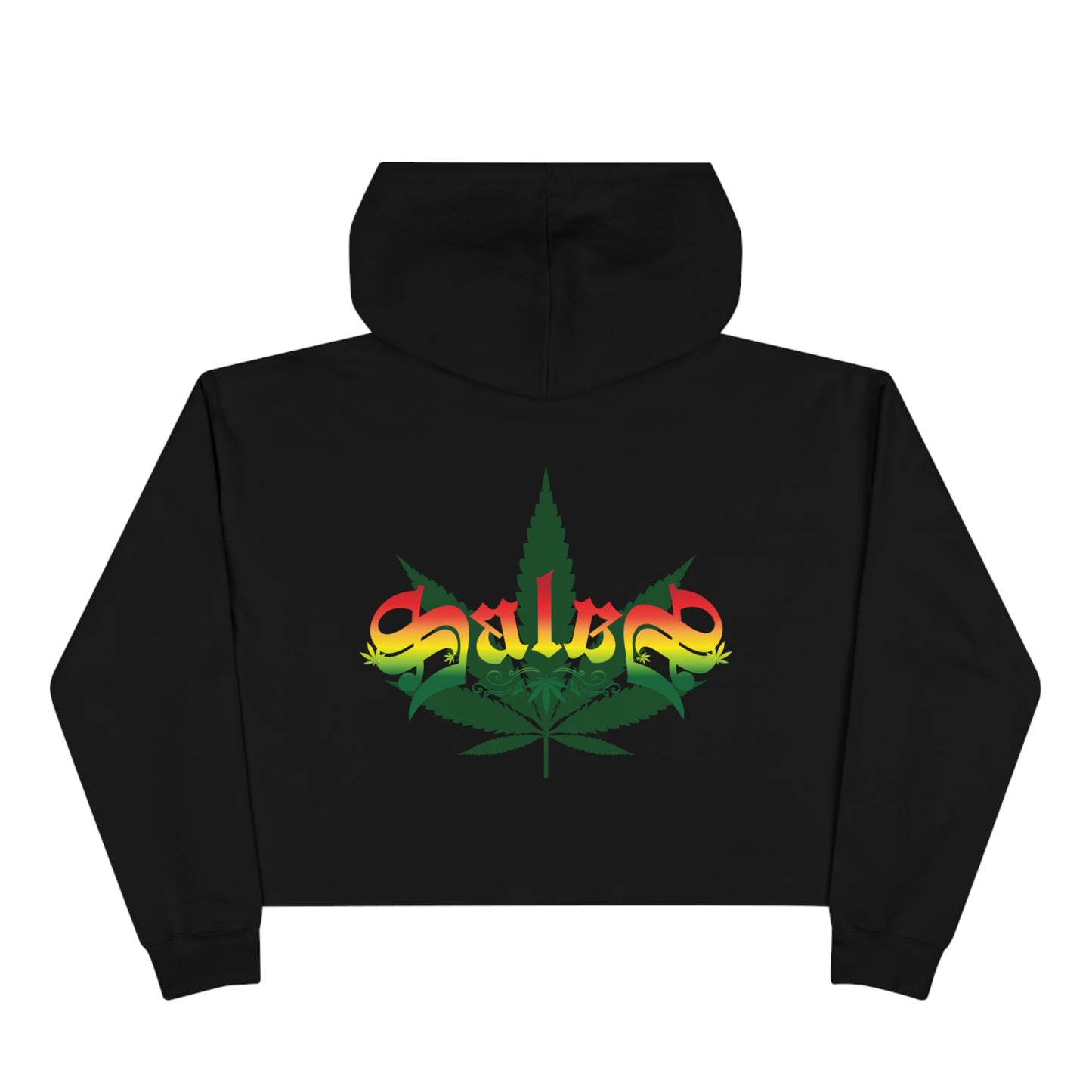 Salas Rasta Colors - Crop Hoodie