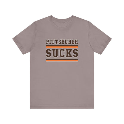Steelmaker City Sucks (for Cleveland fans) - Unisex Jersey Short Sleeve Tee