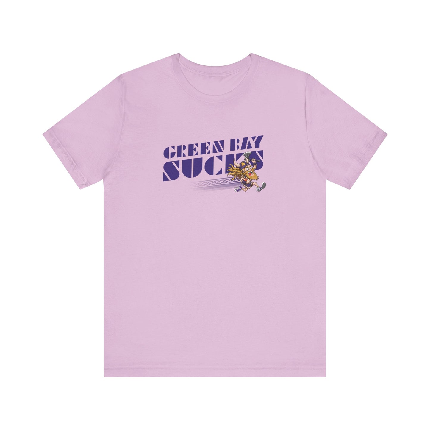Green Bay Sucks (for Minnesota fans) - Unisex Jersey Short Sleeve Tee