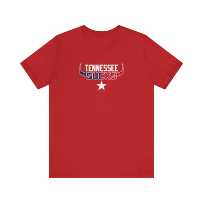 That Nashville Team Sux (for Houston fans) - Unisex Jersey Short Sleeve Tee