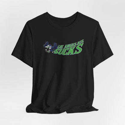 Los Angeles Sucks! (for Seattle fans) - Unisex Jersey Short Sleeve Tee