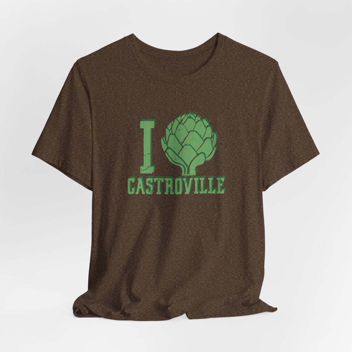I Heartichoke Castroville (front only) - Unisex Jersey Short Sleeve Tee