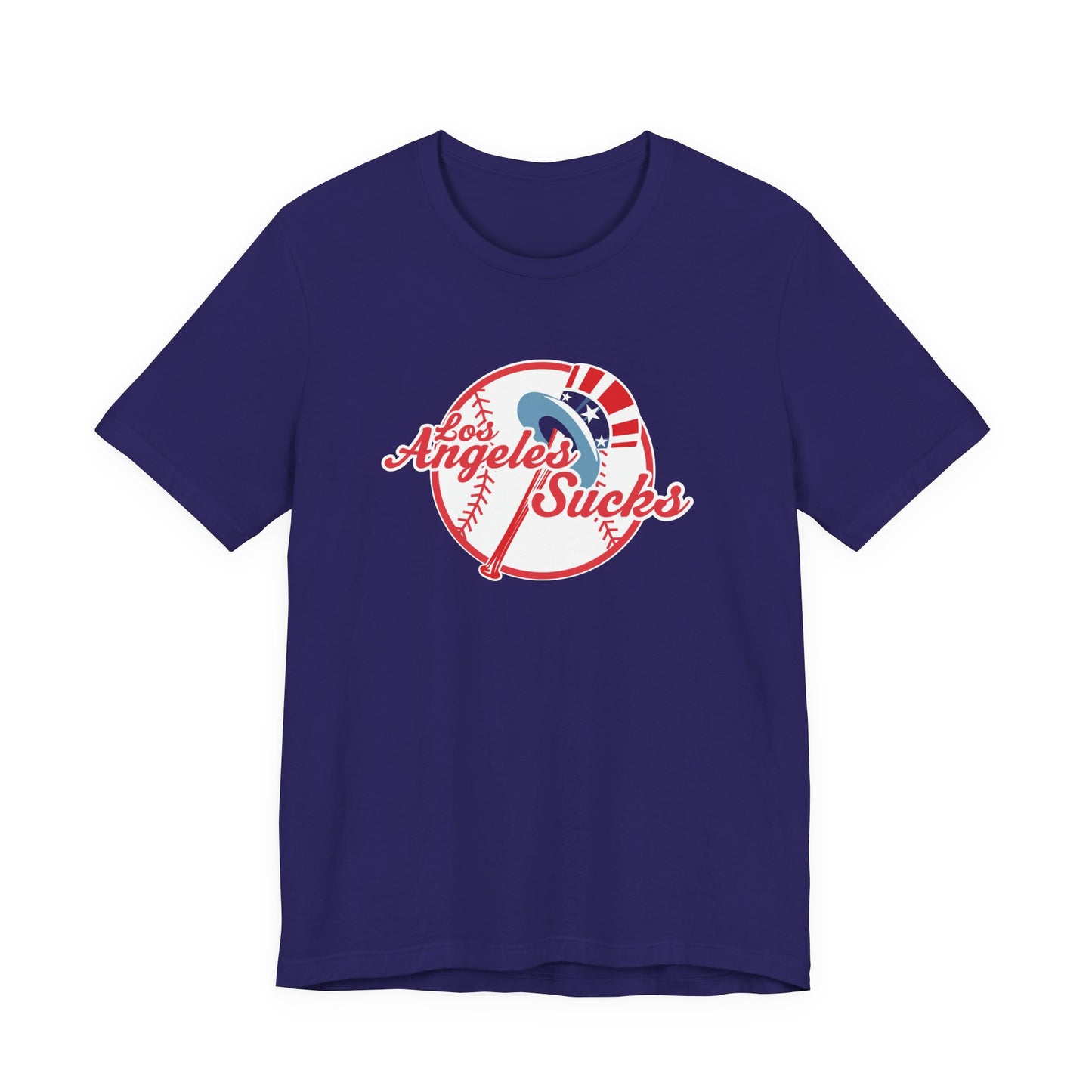Los Angeles Sucks (for NYC fans) - Unisex Jersey Short Sleeve Tee