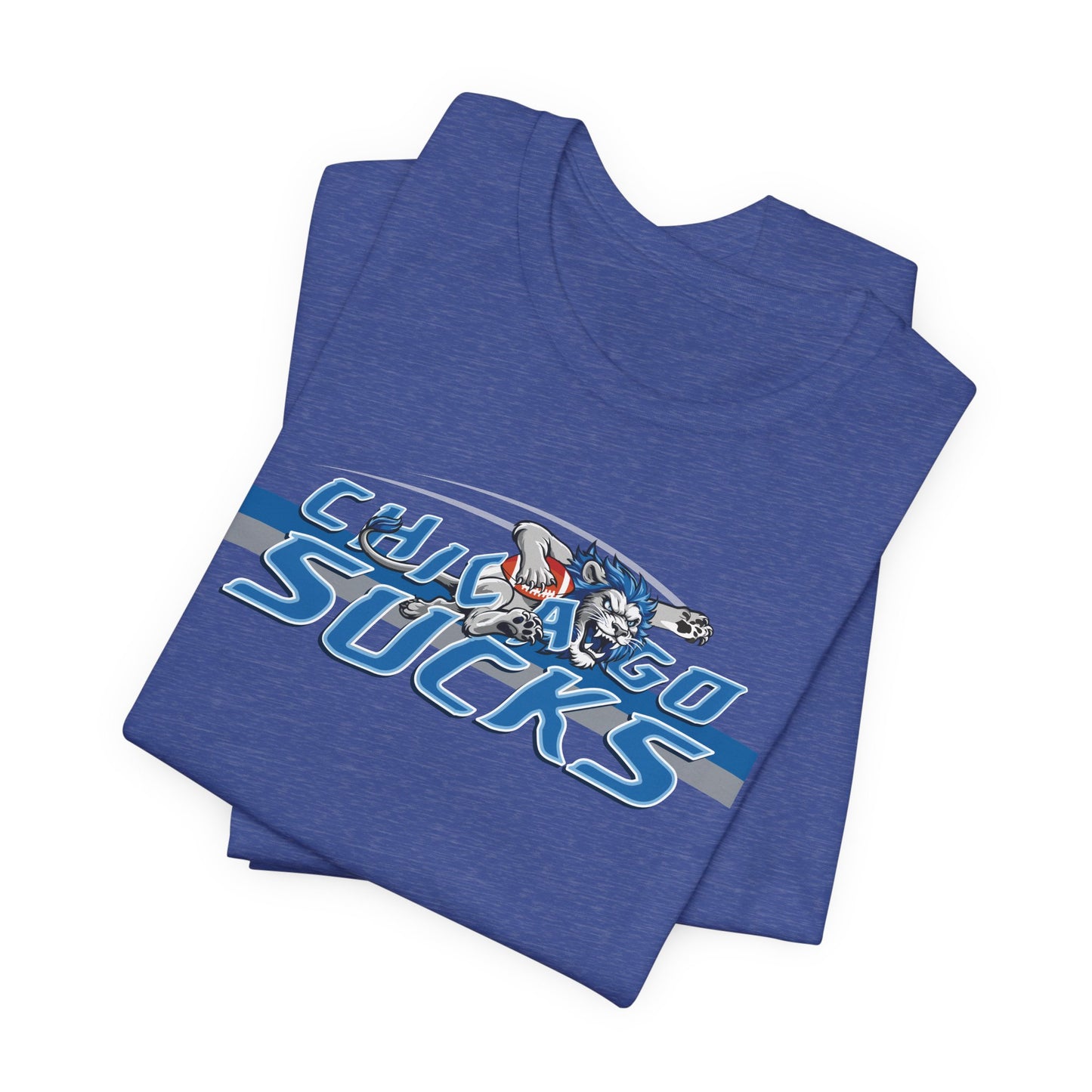 Chicago Sux (for Detroit fans) - Unisex Jersey Short Sleeve Tee