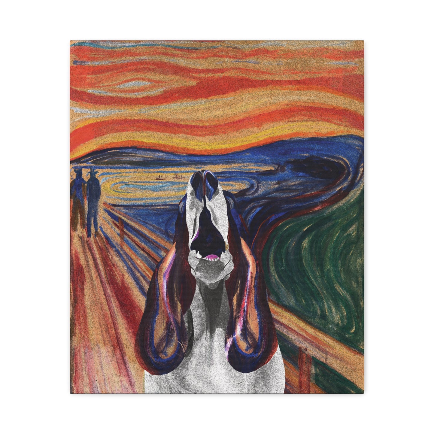 The Howl (The Scream, Basset Hound Parody) - Perfect for Animal Lovers