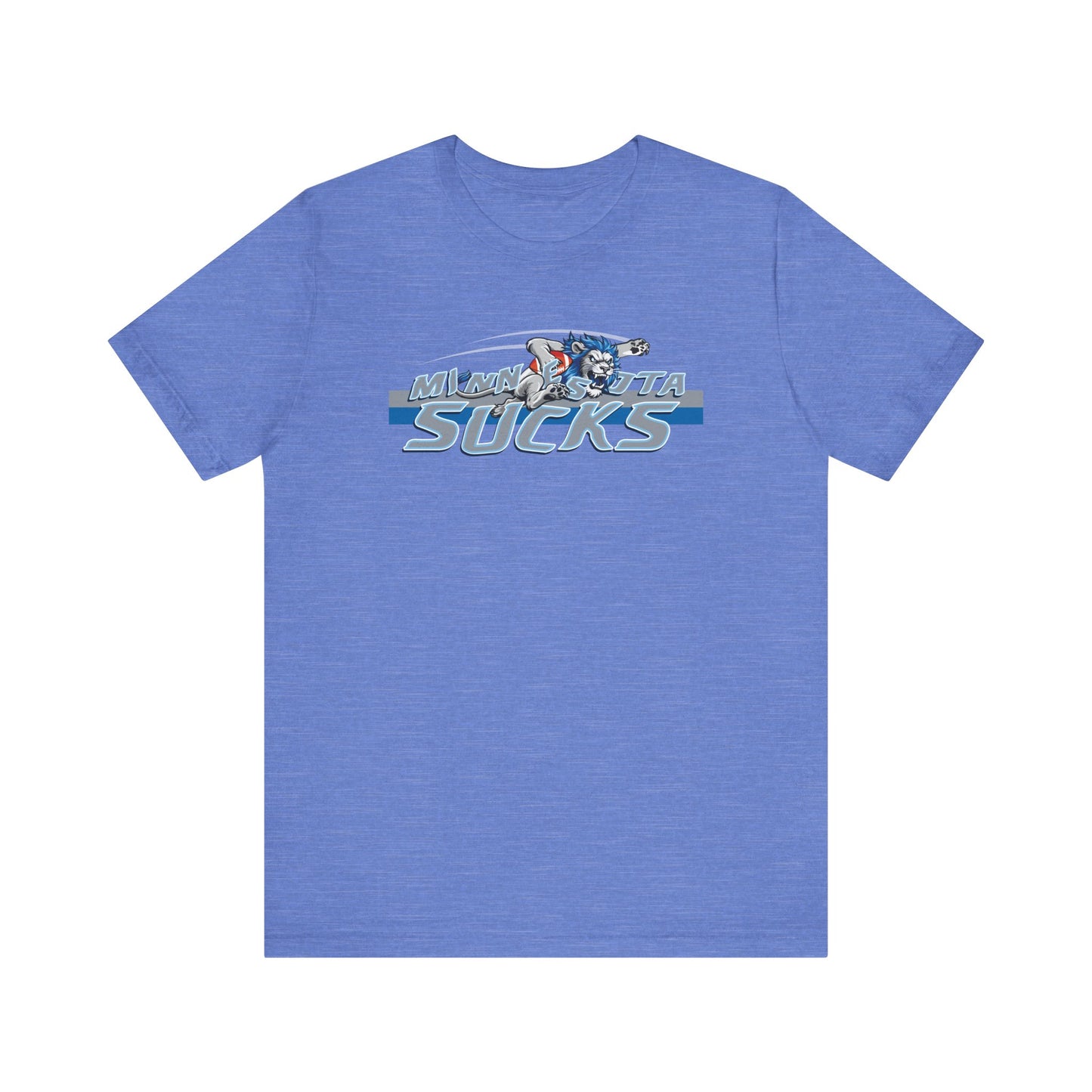 Minnesota Sux (for Detroit fans) - Unisex Jersey Short Sleeve Tee