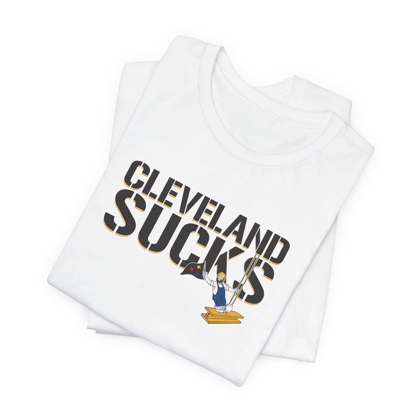 That Team in Cleave Land (for Pittsburgh fans) - Unisex Jersey Short Sleeve Tee