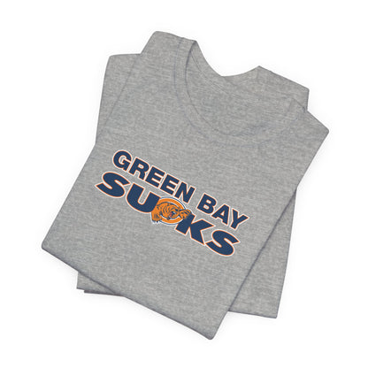 Not So Green Bay Sucks (for Chicago fans) - Unisex Jersey Short Sleeve Tee