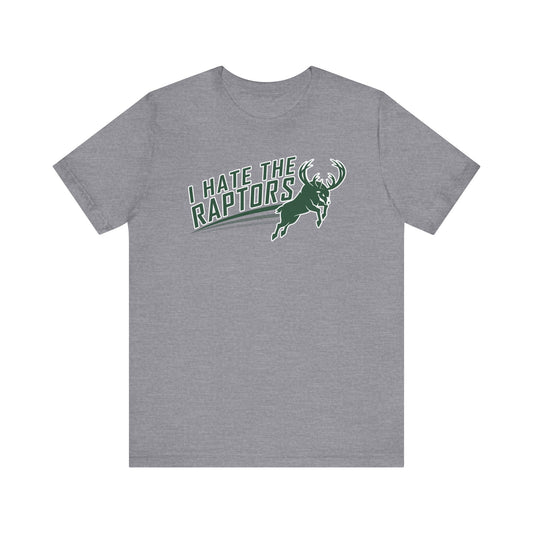 I Hate The Rappters (for Milwaukee fans) - Unisex Jersey Short Sleeve Tee