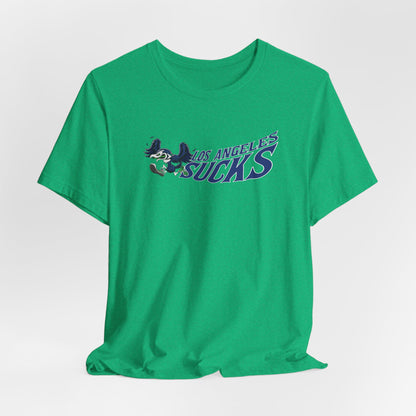 Los Angeles Sucks! (for Seattle fans) - Unisex Jersey Short Sleeve Tee