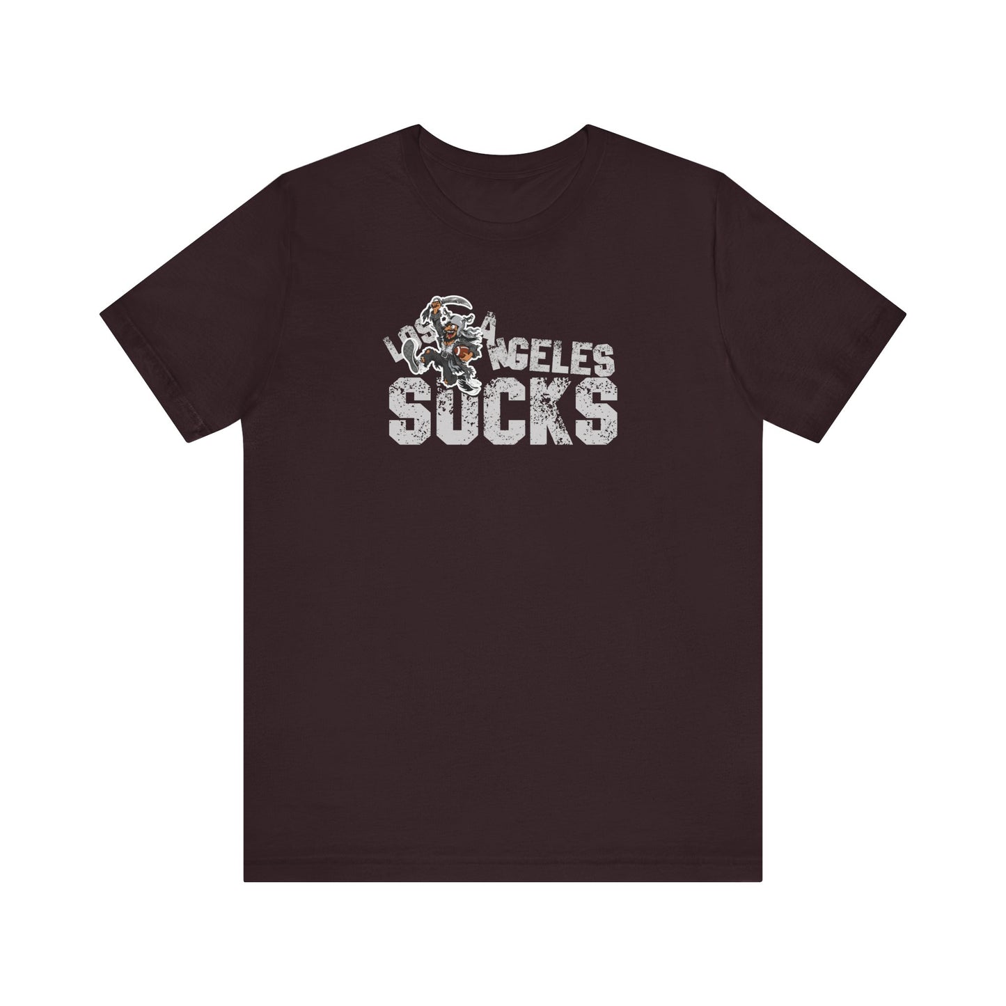 L.A. sux (for Las Vegas fans) - Unisex Jersey Short Sleeve Tee
