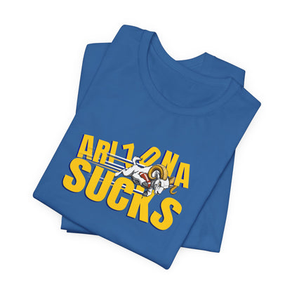 Arizona Sucks (Los Angeles fans) - Unisex Jersey Short Sleeve Tee