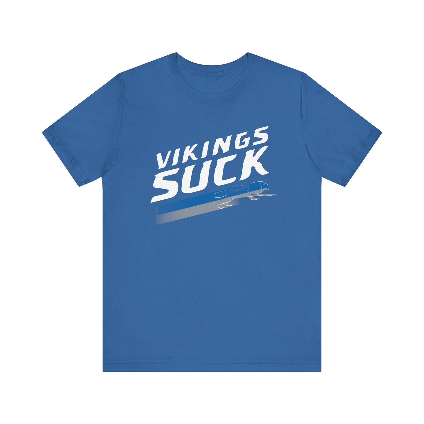 Vikings Suck (for Detroit fans) - Unisex Jersey Short Sleeve Tee