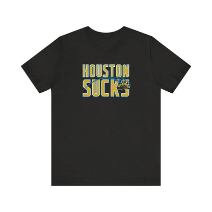 Houston Sucks (for Jacksonville fans) - Unisex Jersey Short Sleeve Tee
