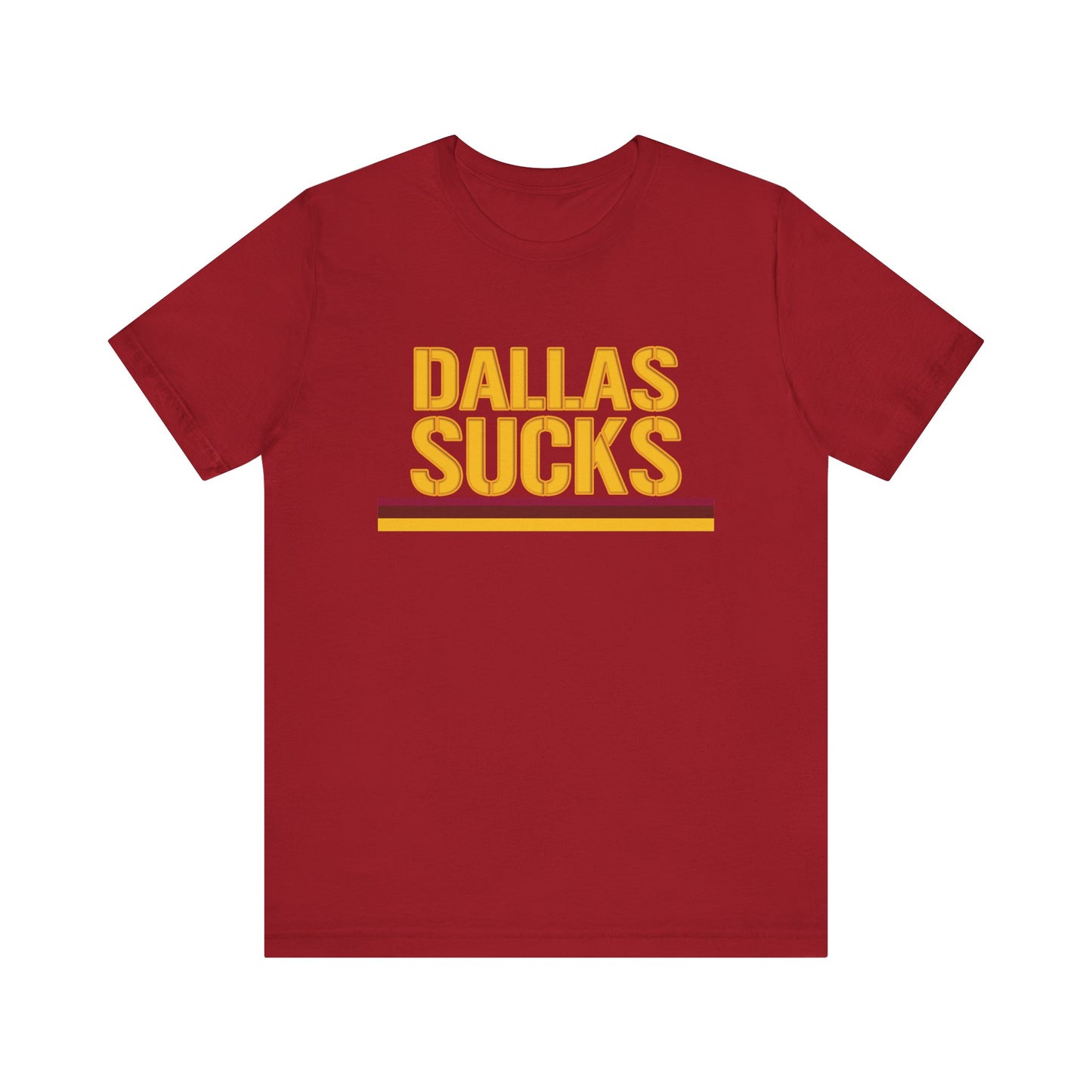 Cowboyz Suck! (for DC fans) - Unisex Jersey Short Sleeve Tee