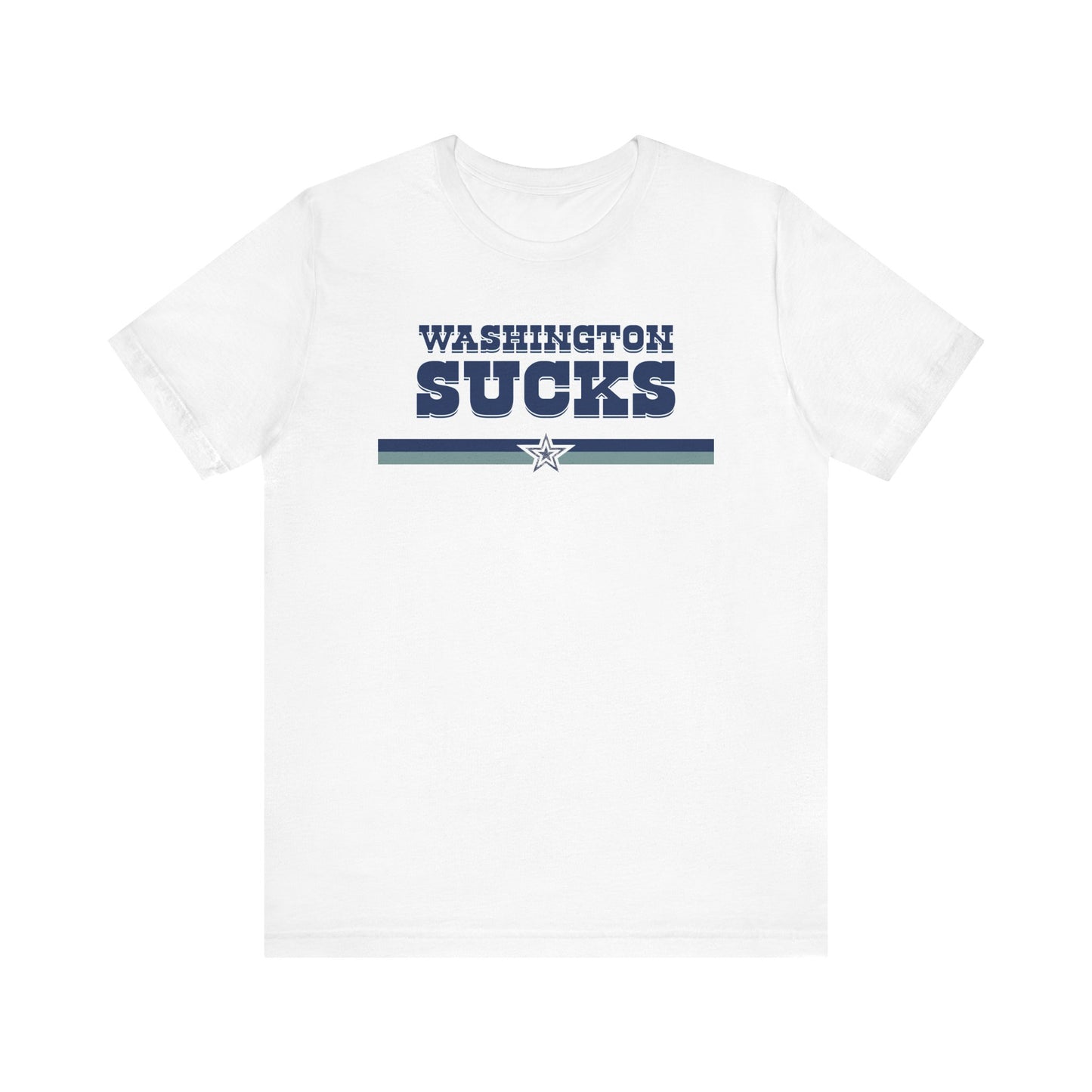 DC Sucks! (for Dallas fans) - Unisex Jersey Short Sleeve Tee