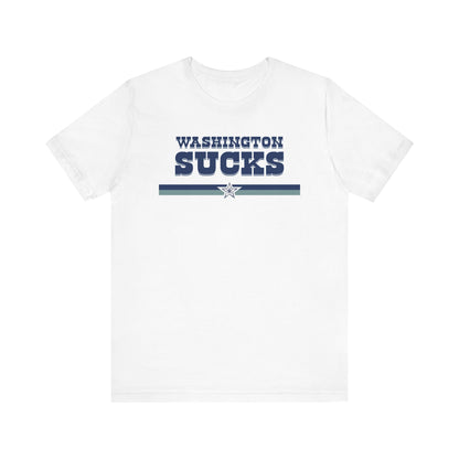 DC Sucks! (for Dallas fans) - Unisex Jersey Short Sleeve Tee