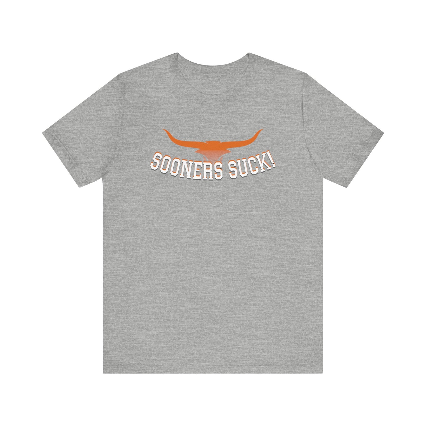 Okies Suck (for Longhorn fans) - Unisex Jersey Short Sleeve Tee