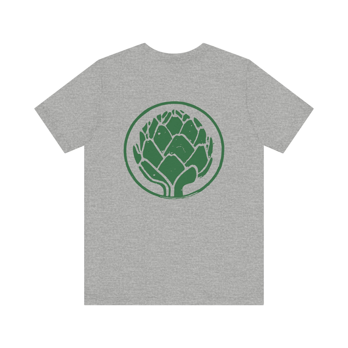I Heartichoke Castroville (front & back version) - Unisex Jersey Short Sleeve Tee