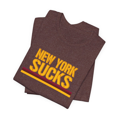 The New York Jieyents Suck! (for DC fans) - Unisex Jersey Short Sleeve Tee