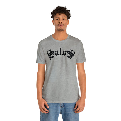 Salas (831) in Black Ink - Salinas, California - Unisex Jersey Short Sleeve Tee