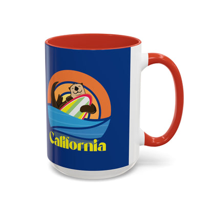 Board Bandit in honor of Sea Otter #841 - Accent Coffee Mug, 11oz