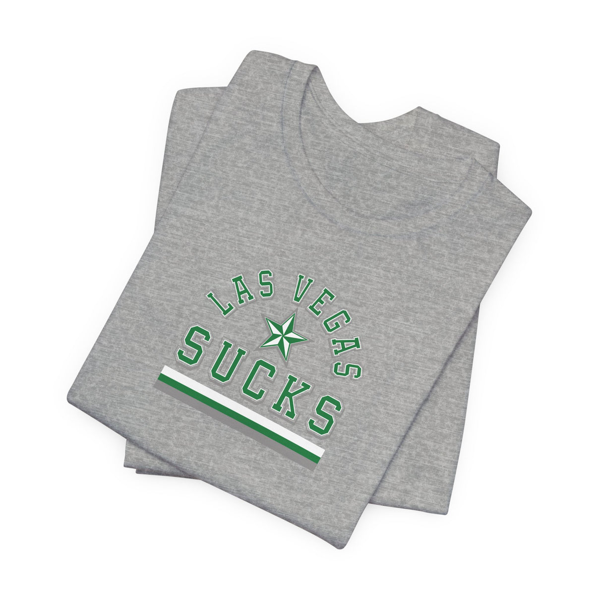Las Vegas Sucks (for Dallas fans) - Unisex Jersey Short Sleeve Tee