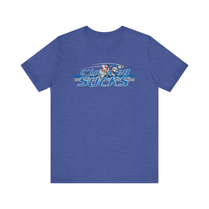 Chicago Sux (for Detroit fans) - Unisex Jersey Short Sleeve Tee