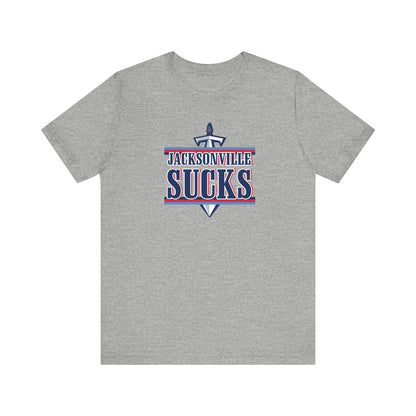 Jaxon Ville Sux (for Tennessee fans) - Unisex Jersey Short Sleeve Tee