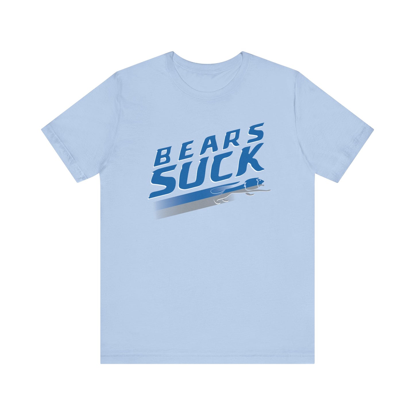 Bears Suck (for Detroit fans) - Unisex Jersey Short Sleeve Tee