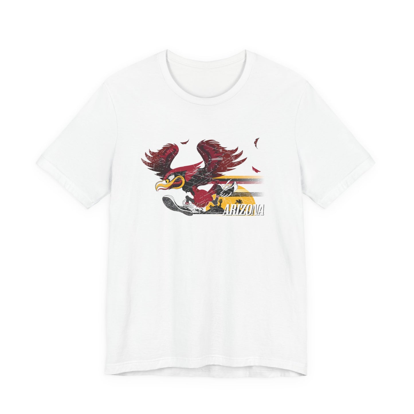 Gas Pump Cardinal (for Arizona fans) - Unisex Jersey Short Sleeve Tee