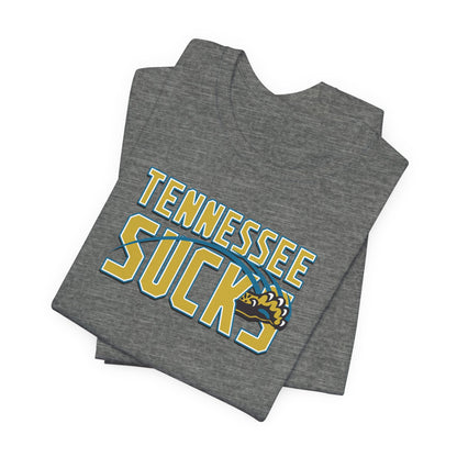 Tennessee Sux (for Jacksonville fans) - Unisex Jersey Short Sleeve Tee