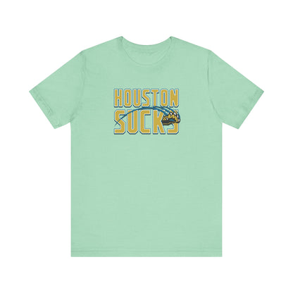 Houston Sucks (for Jacksonville fans) - Unisex Jersey Short Sleeve Tee