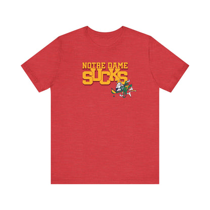 That Notre Leprechaun Team Sucks - Unisex Jersey Short Sleeve Tee