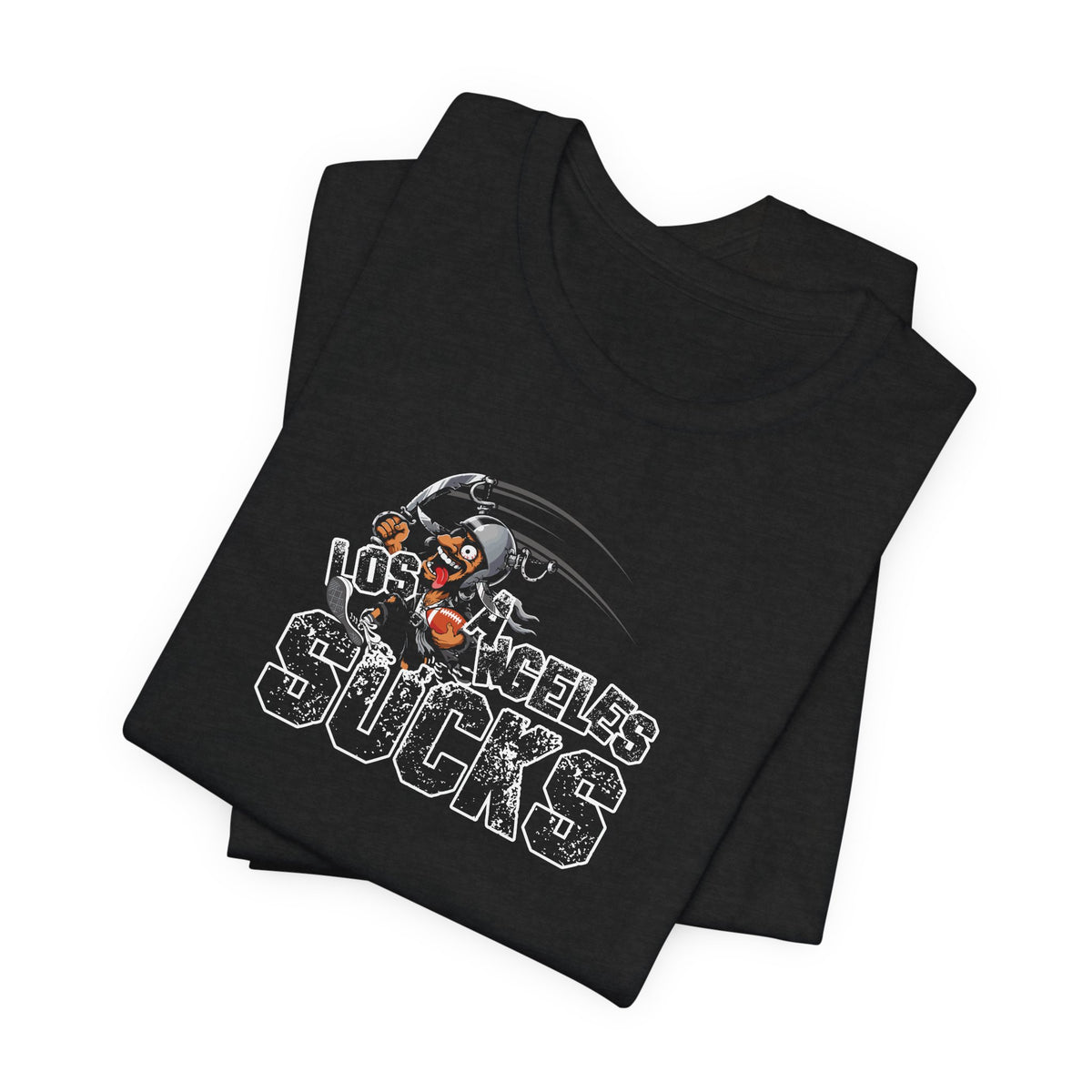 L.A. sux (for Las Vegas fans) - Unisex Jersey Short Sleeve Tee