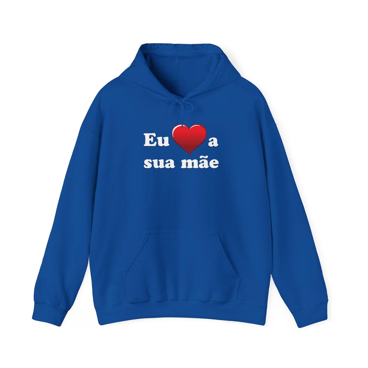 Eu ♥ a sua mãe - Unisex Heavy Blend™ Hooded Sweatshirt