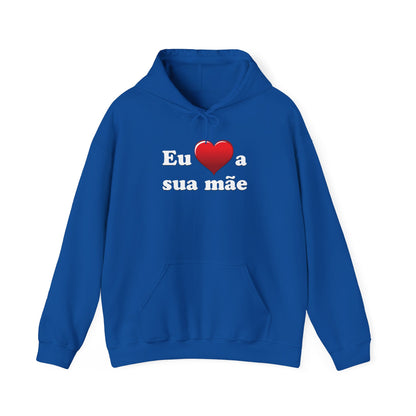 Eu ♥ a sua mãe - Unisex Heavy Blend™ Hooded Sweatshirt