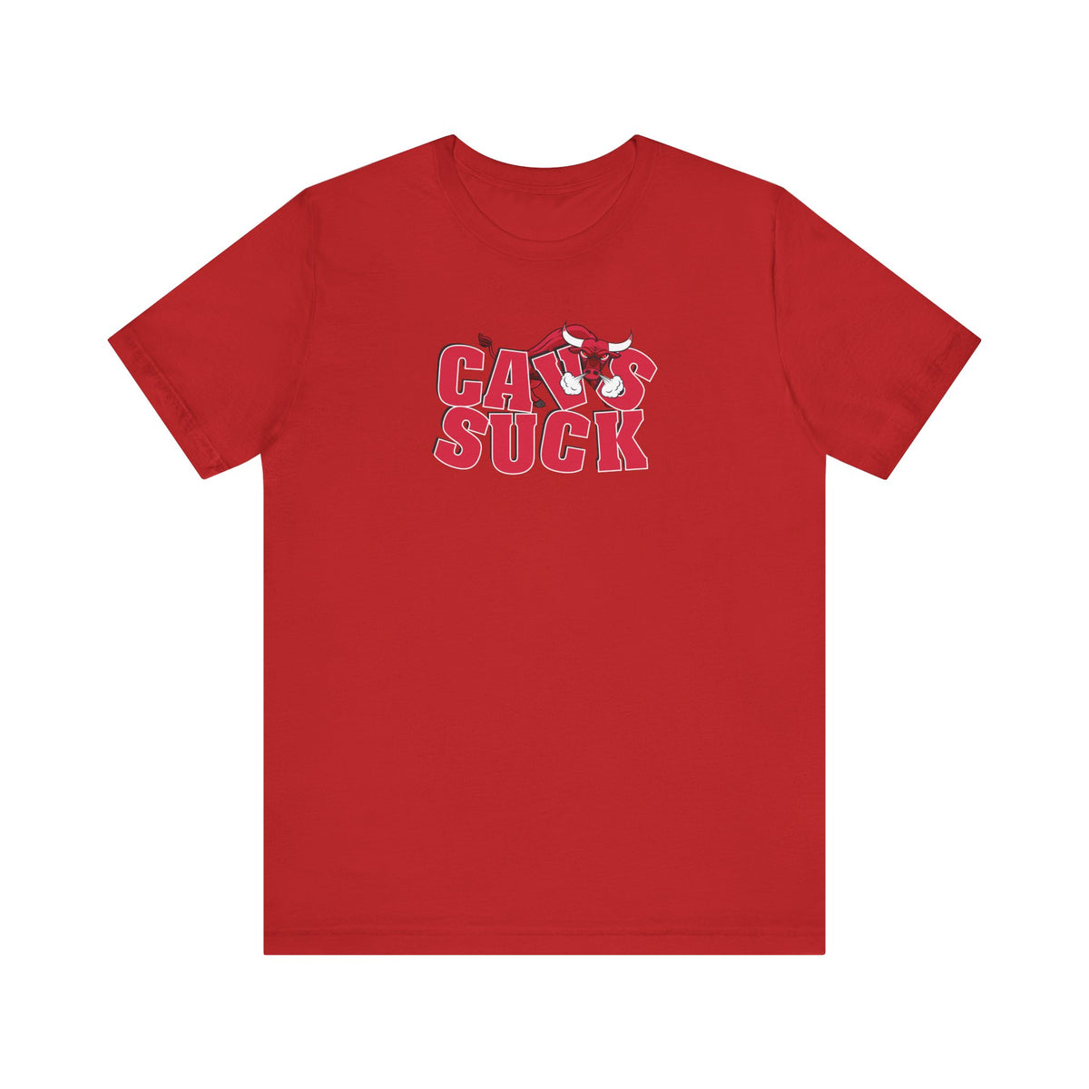Calves Suck (for Bulls fans) - Unisex Jersey Short Sleeve Tee