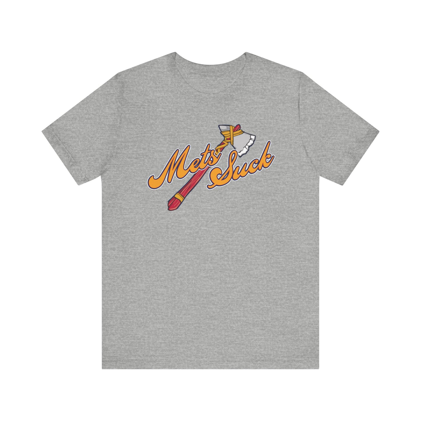 The Metros Suck (for Atlanta Braves fans) - Unisex Jersey Short Sleeve Tee