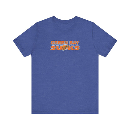 Not So Green Bay Sucks (for Chicago fans) - Unisex Jersey Short Sleeve Tee