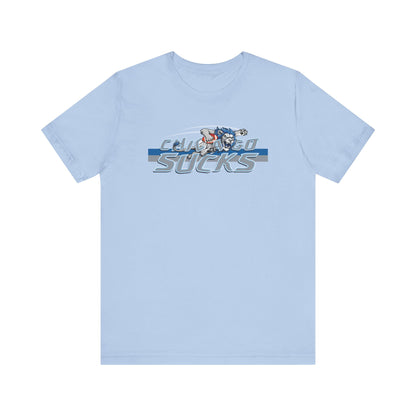 Chicago Sux (for Detroit fans) - Unisex Jersey Short Sleeve Tee
