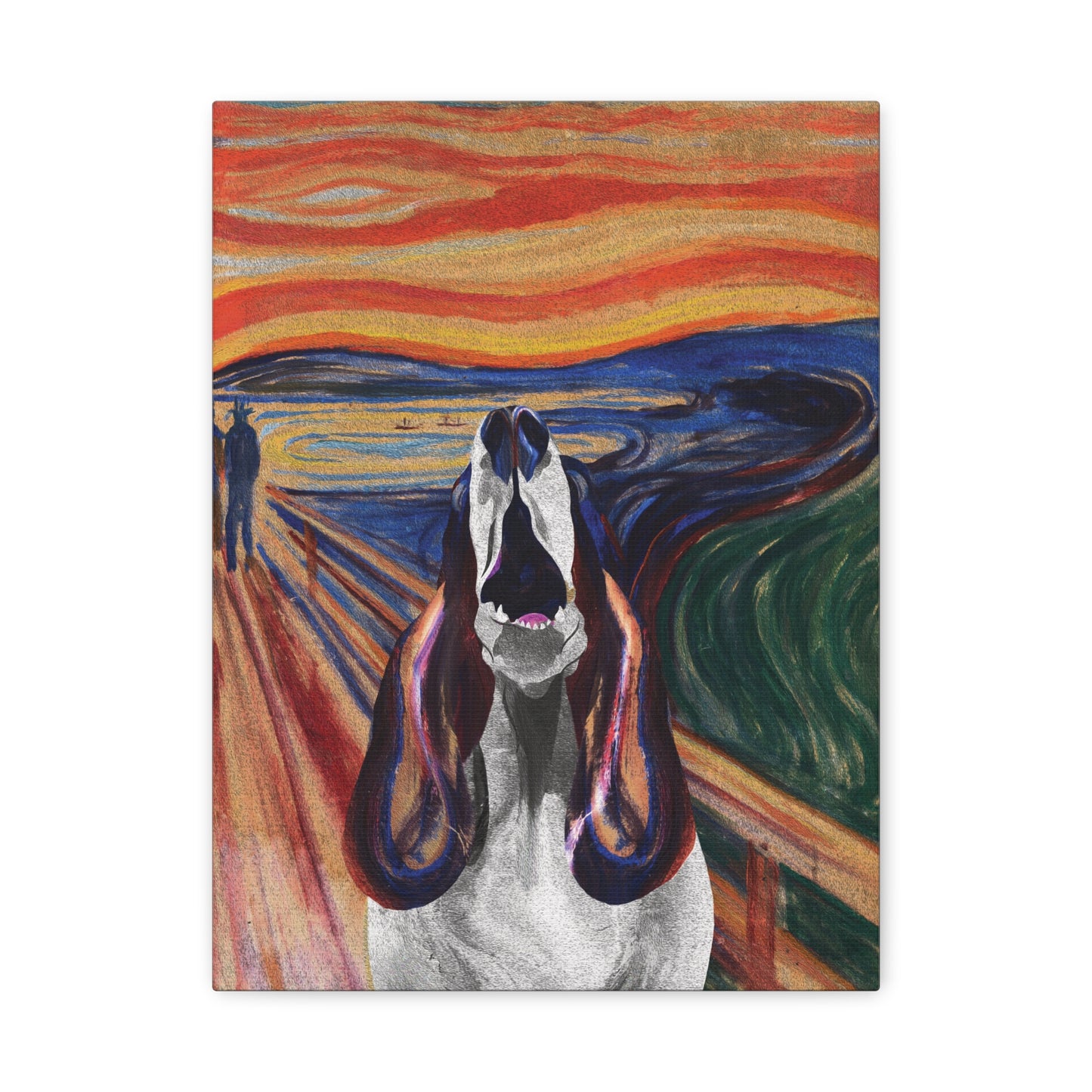 The Howl (The Scream, Basset Hound Parody) - Perfect for Animal Lovers
