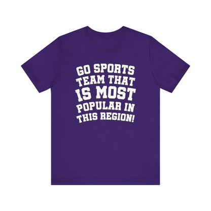 I'm A Big Sports Guy - Unisex Jersey Short Sleeve Tee