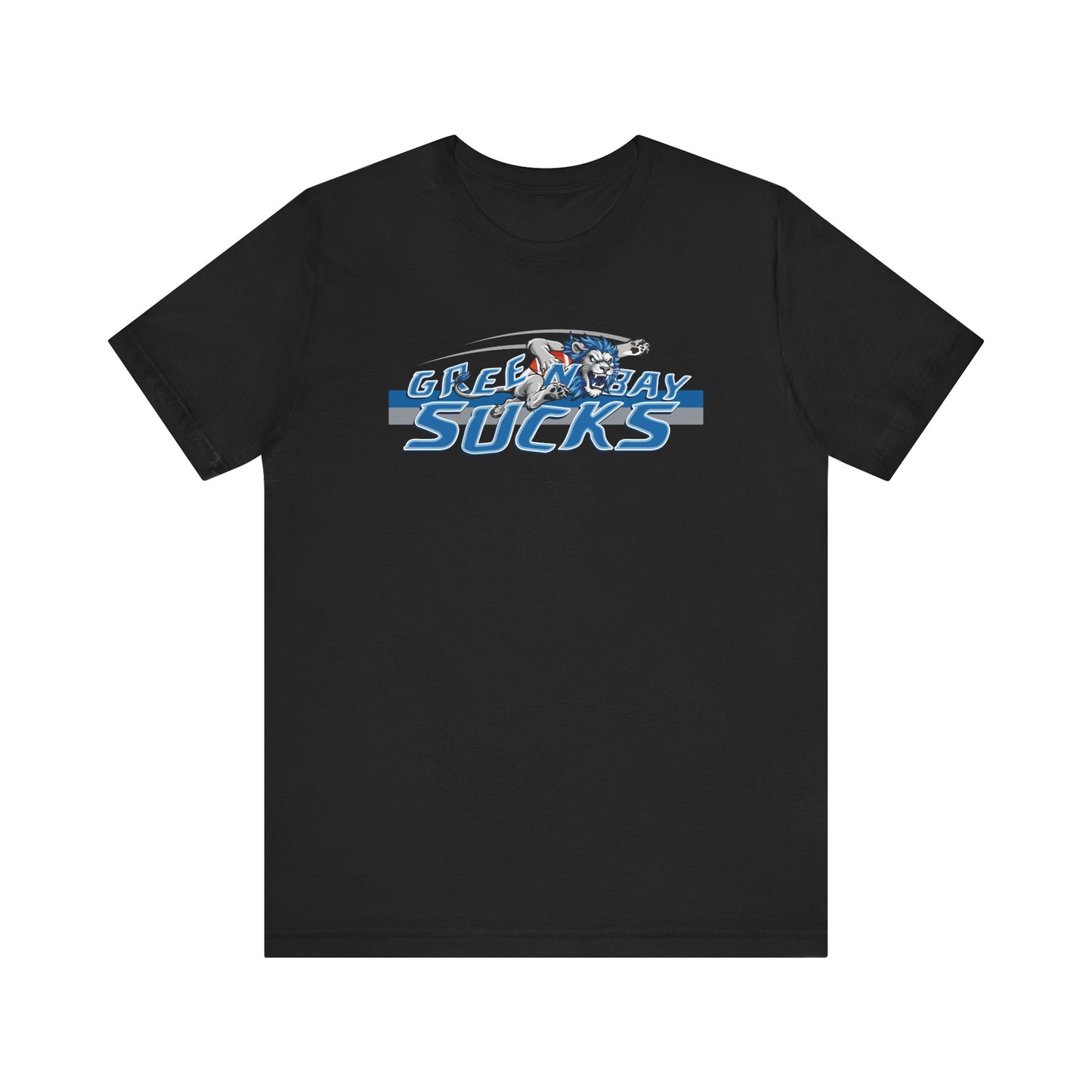 Green Bay Sux (for Detroit fans) - Unisex Jersey Short Sleeve Tee
