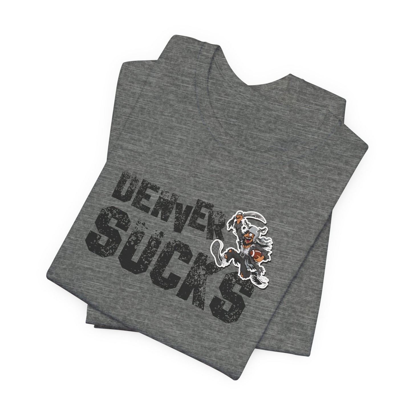 Denver Sux (for Las Vegas fans) - Unisex Jersey Short Sleeve Tee