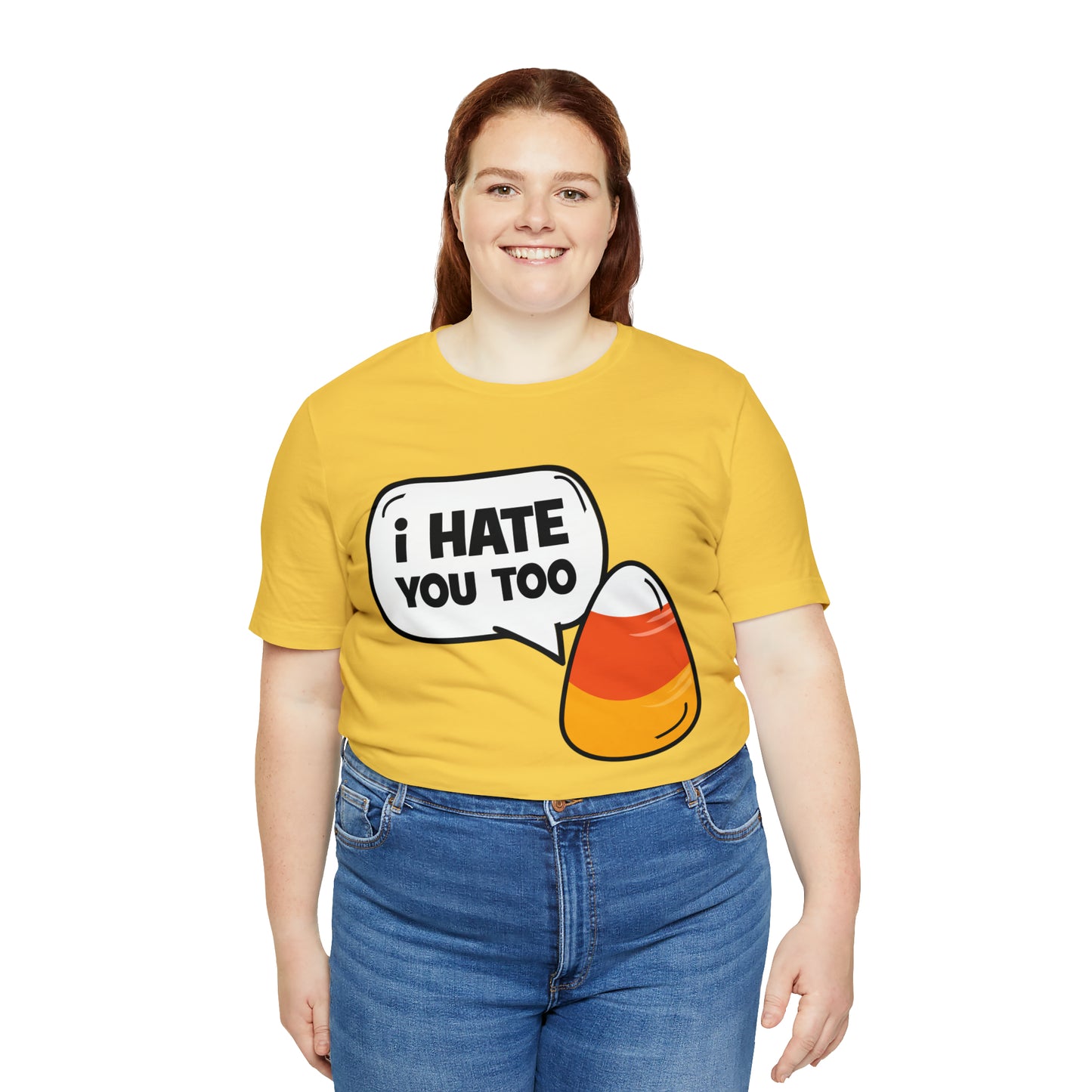 Candy Corn Halloween - Unisex Jersey Short Sleeve Tee