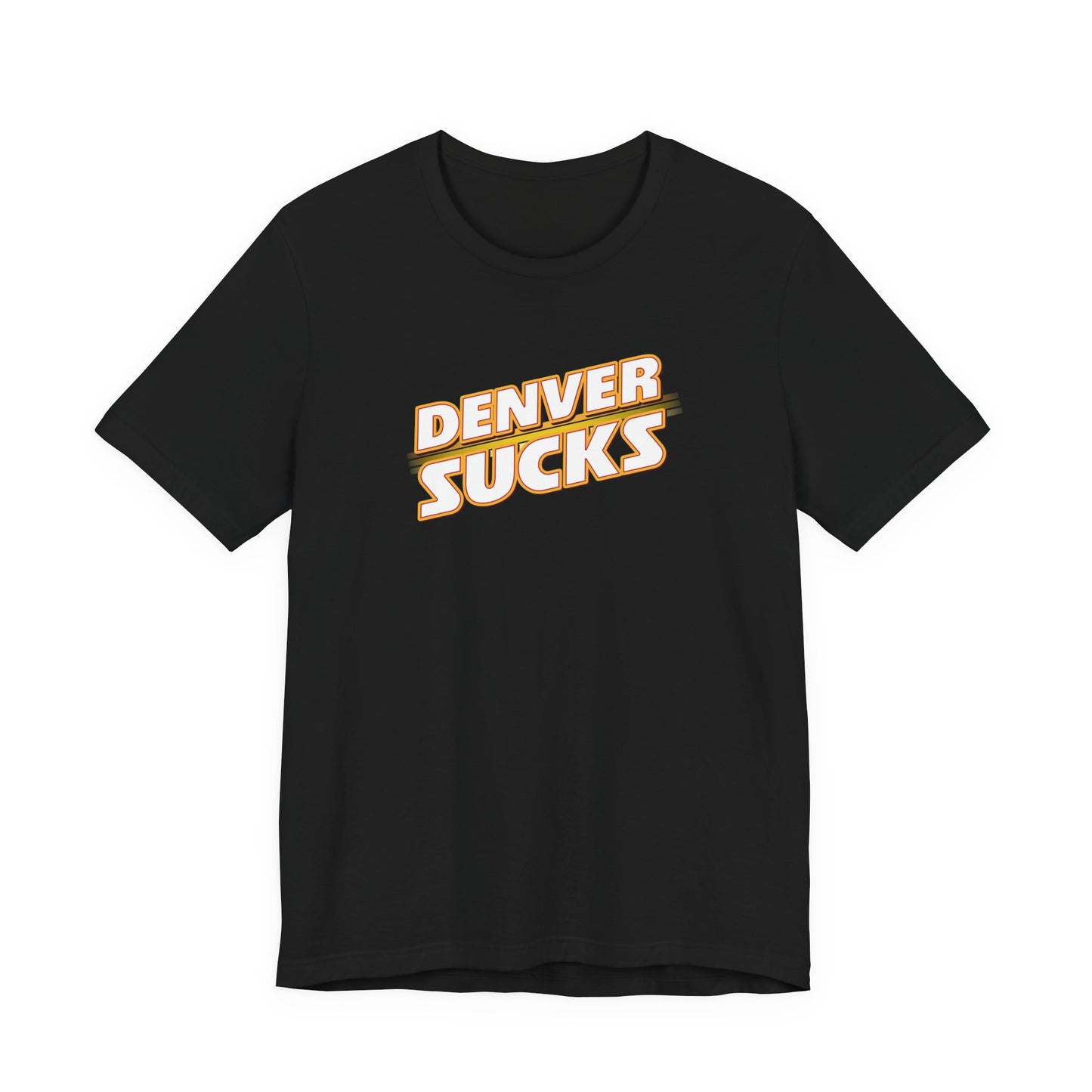 I Hate Denver (for Kansas City fans) - Unisex Jersey Short Sleeve Tee